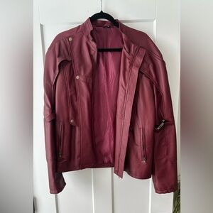 Men’s Burgundy cosplay Jacket